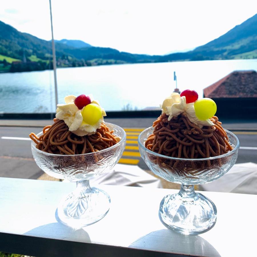 Oberägeri Hotel - Restaurant Eierhals Am Aegerisee מראה חיצוני תמונה